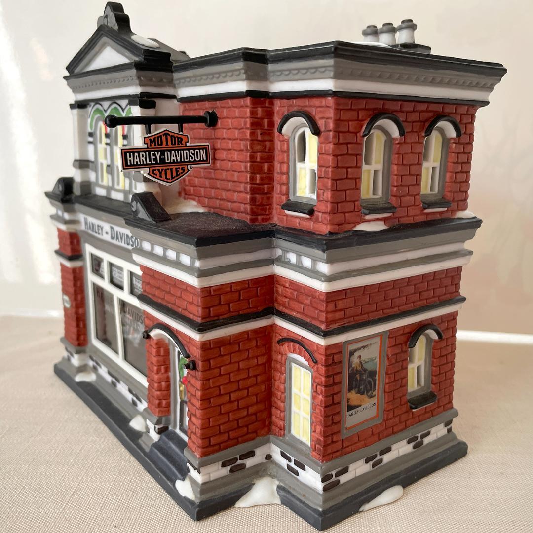 DEPARTMENT56　ハーレーダビッドソンショップ　クリスマスライト