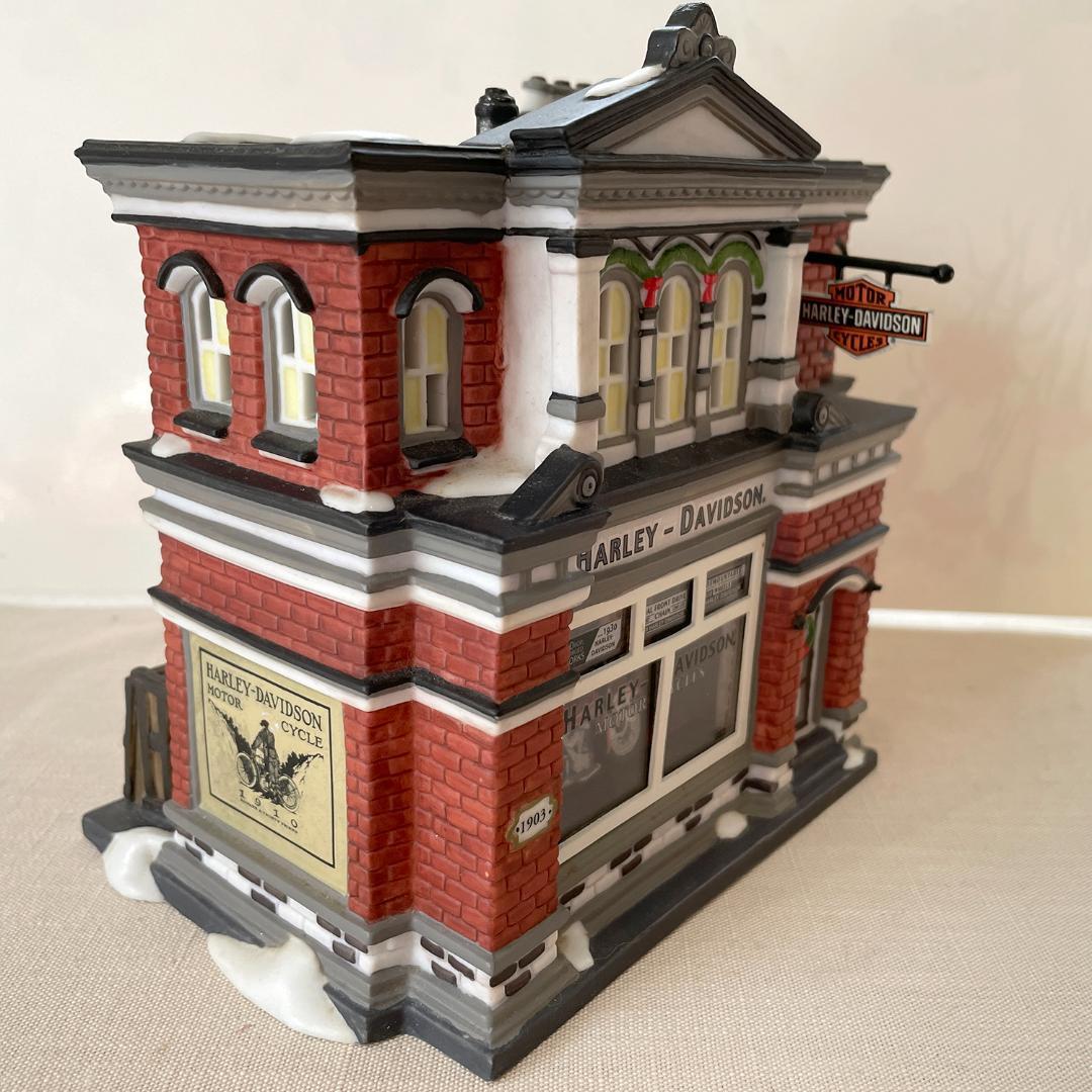 DEPARTMENT56　ハーレーダビッドソンショップ　クリスマスライト