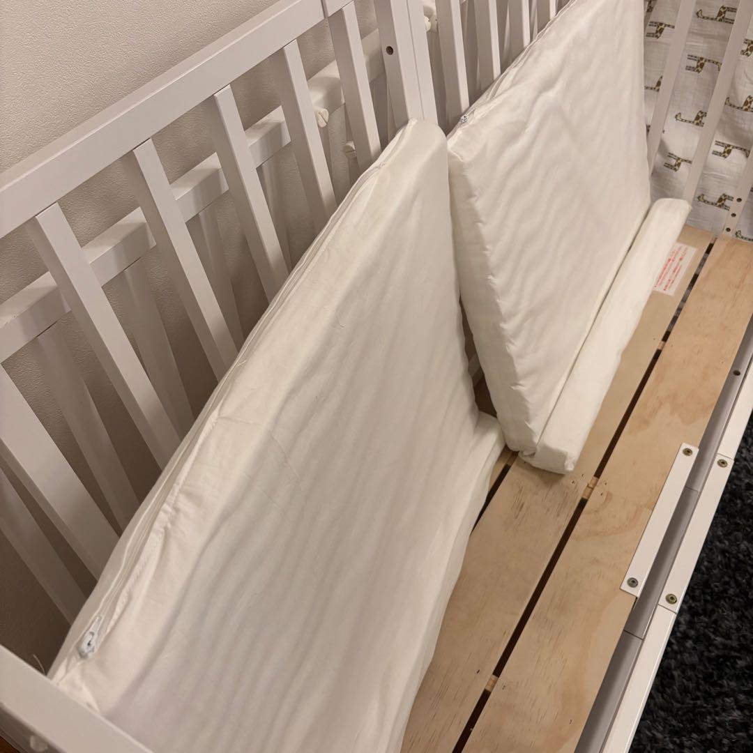 大和屋　ソイネール3 そいねーるIII ホワイト　ベビーベッド