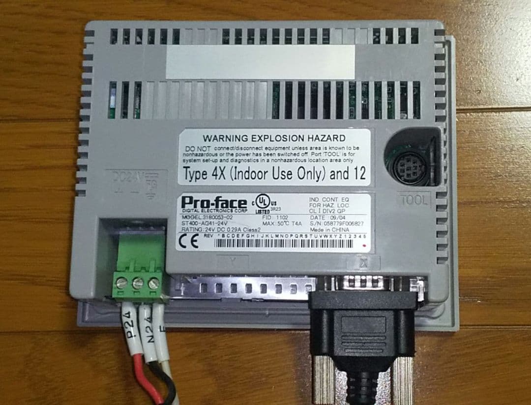 大幅値下❗メーカー:pro‐face　型式:ST400-AG41-24V