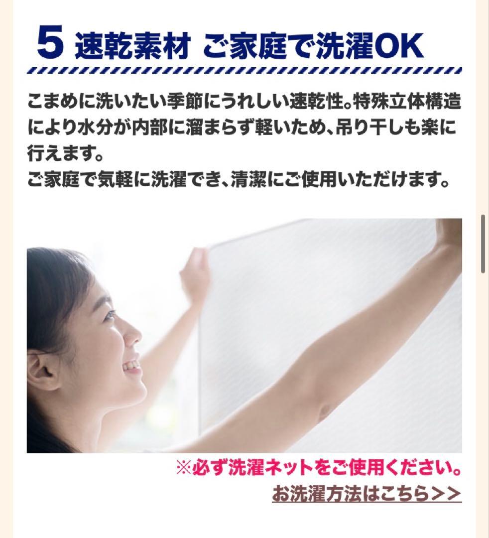 東洋羽毛　サラ敷きパッド　2枚セット