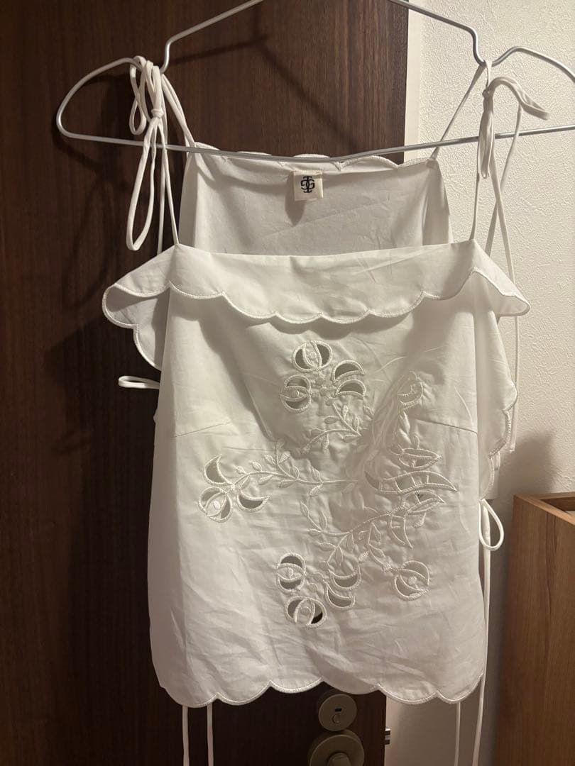 framework購入　THE GARMENT KIRSTEN TIE TOP