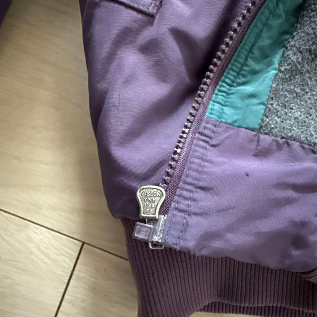 訳あり　90s USA製　パタゴニア　シェルドシンチラジャケット　フリース