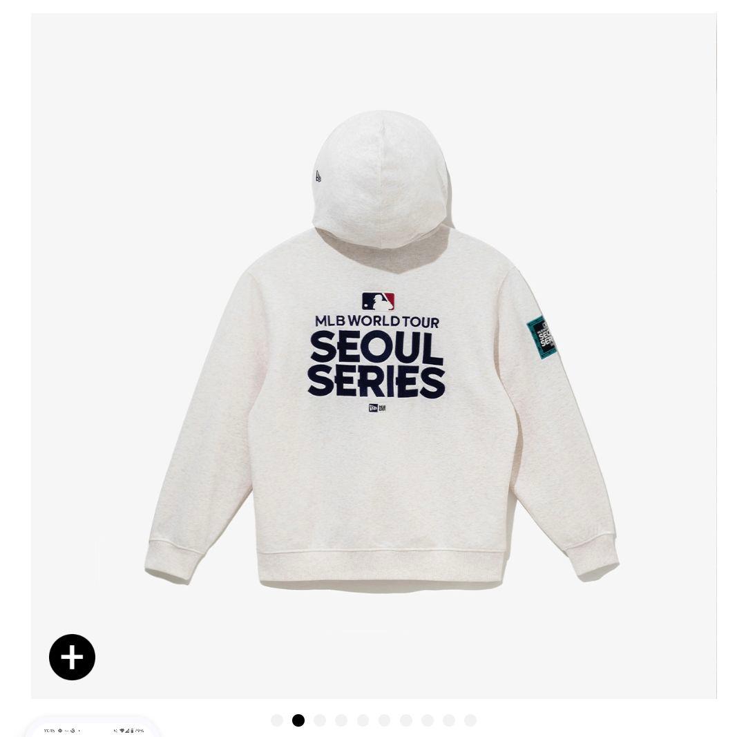 限定完売品！MLBソウルシリーズ開幕戦記念パーカー　サンディエゴ・パドレス