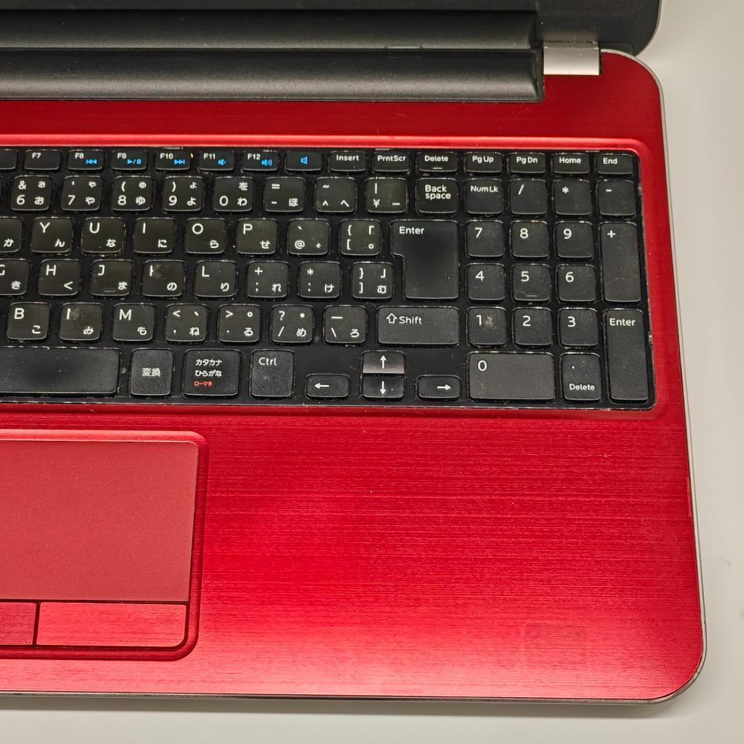 【DELL】高性能i7 SSD512GB 16GB レッド ノートPC