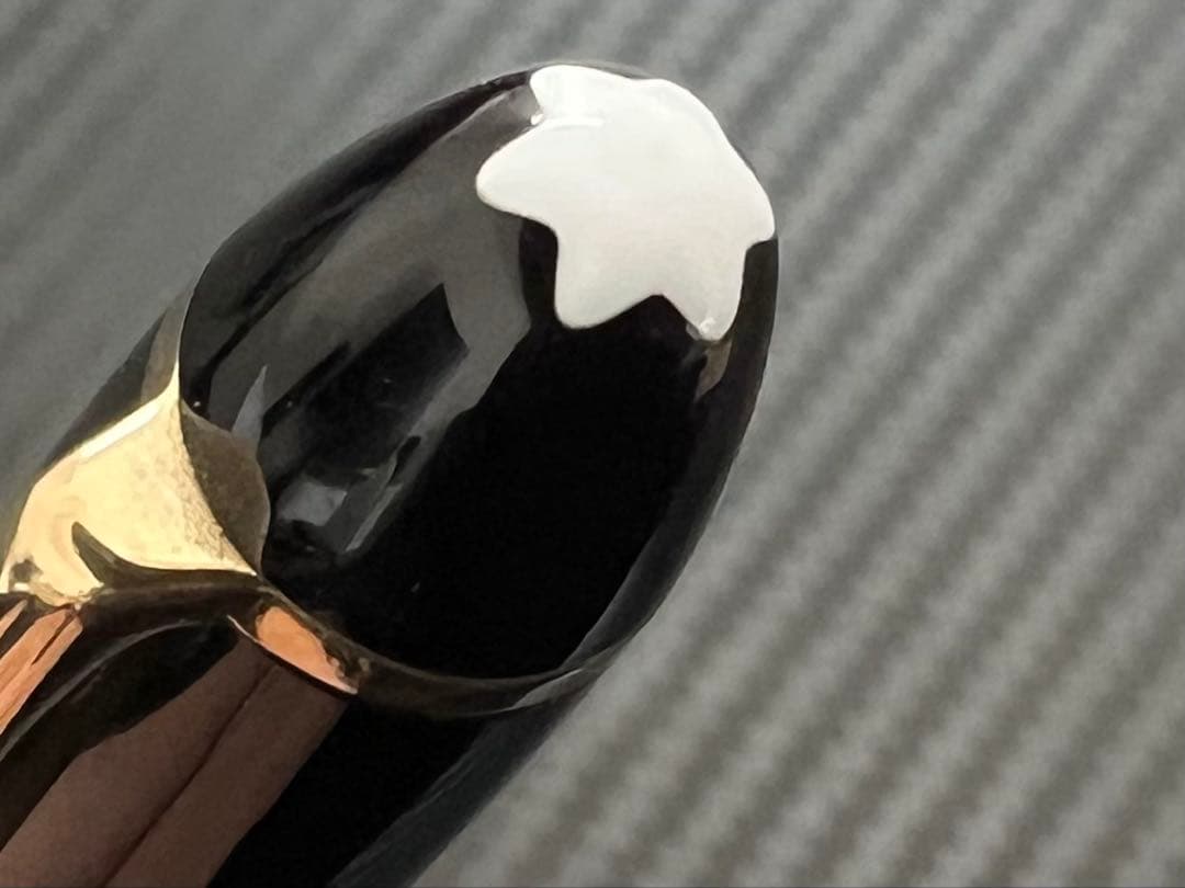 モンブラン マイスターシュテュック 146 万年筆 14K 全金 EF 極細字