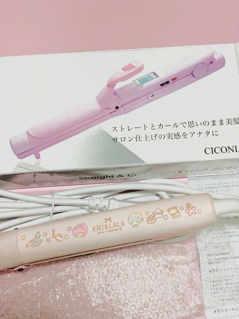 リトルツインスターズ キキララ ヘアアイロン CICONIA