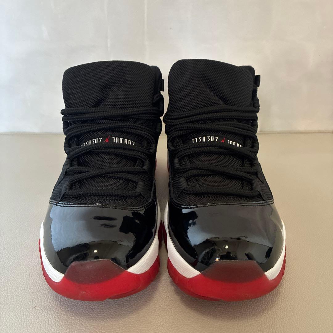 エアジョーダン11 レトロ 赤黒 27cm