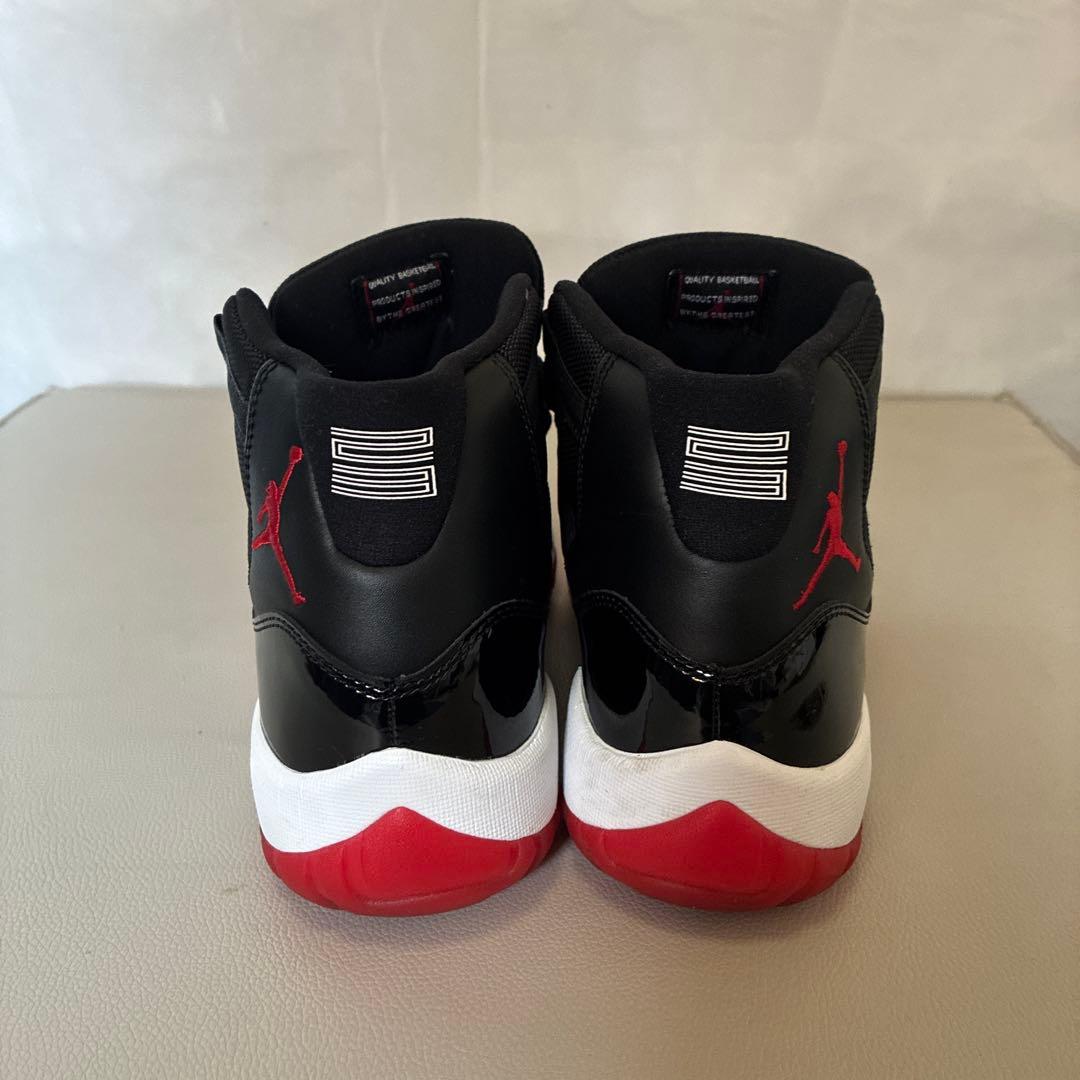 エアジョーダン11 レトロ 赤黒 27cm