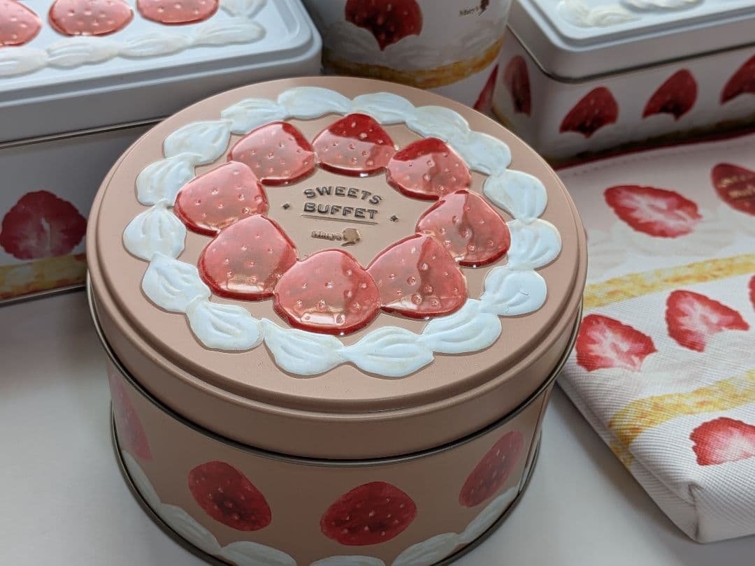 メリーチョコレート　スイーツビュッフェ 缶・ポーチのみ