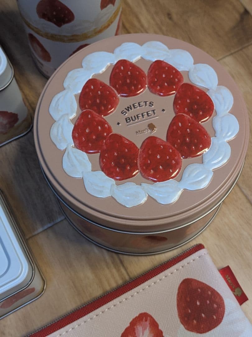 メリーチョコレート　スイーツビュッフェ 缶・ポーチのみ