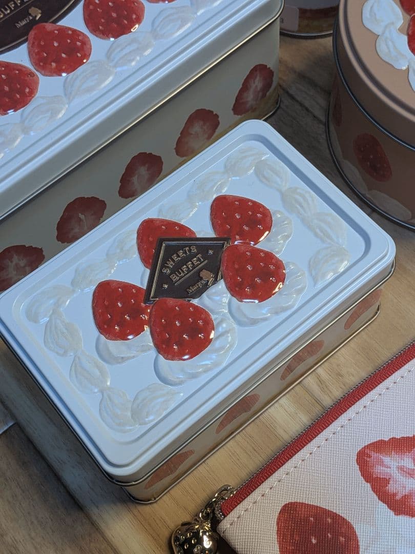 メリーチョコレート　スイーツビュッフェ 缶・ポーチのみ