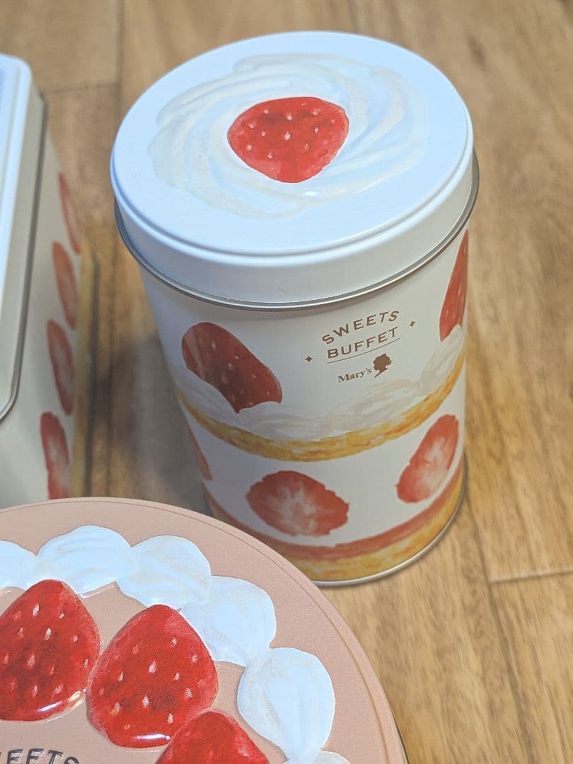 メリーチョコレート　スイーツビュッフェ 缶・ポーチのみ