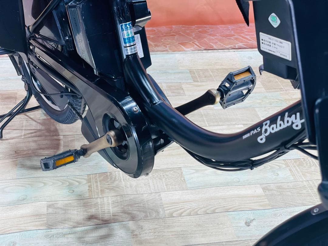 人気モデル！パスバビー12AH⭐️ヤマハ子供乗せ電動自転車Y3161