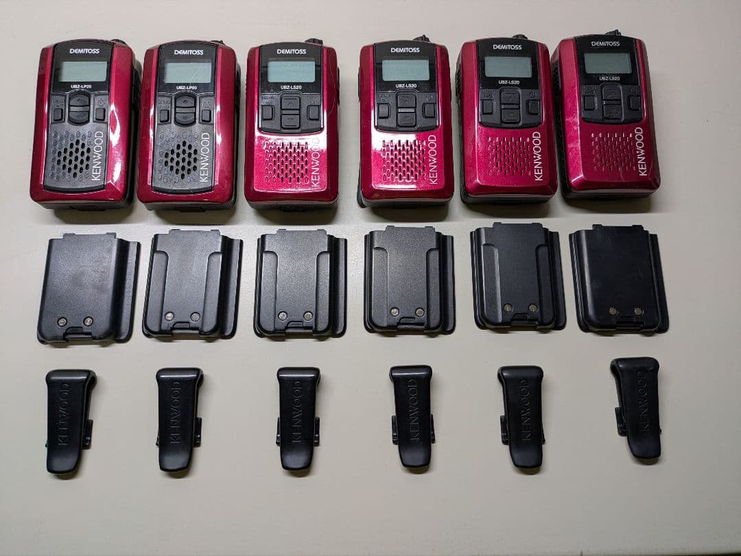 KENWOOD UBZ-LP20 トランシーバー 6台セット