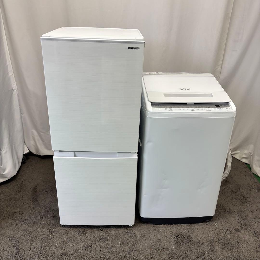 591⭕️冷蔵庫　洗濯機　ビートウォッシュ　一人暮らし　中古　安い　設置無料