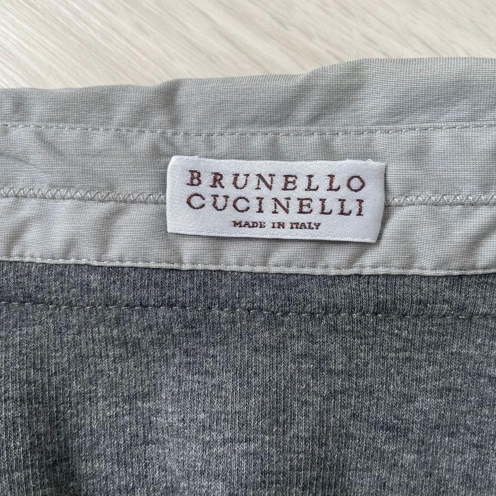 ブルネロクチネリ コンビネーションニット カシミヤ混 モニーレ イタリア製 M