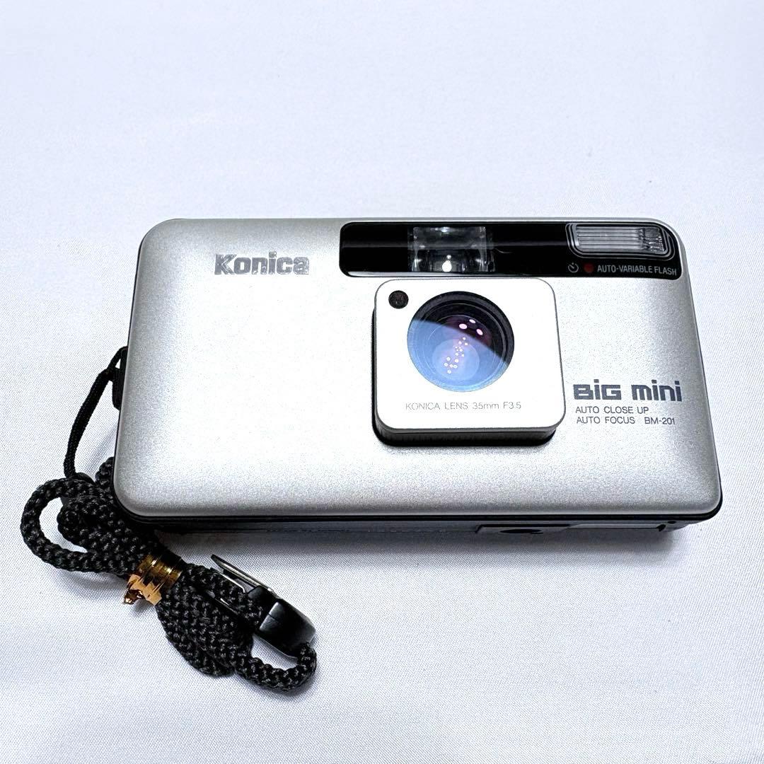 Konica BIG mini BM-201 フィルムカメラ コニカ ケース付き