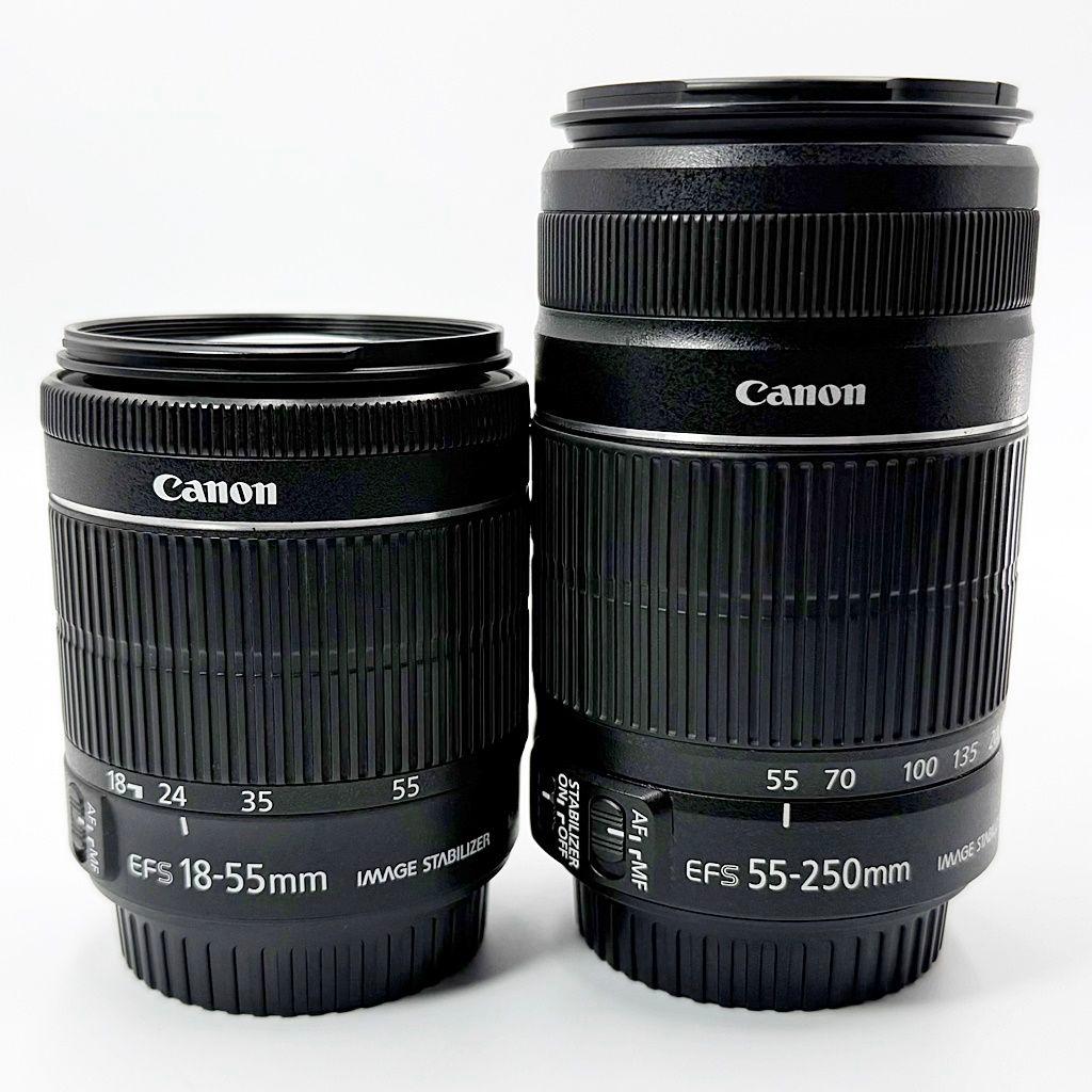 キヤノン EOS Kiss X7 ダブルズームキット 一眼レフ カメラ 中古