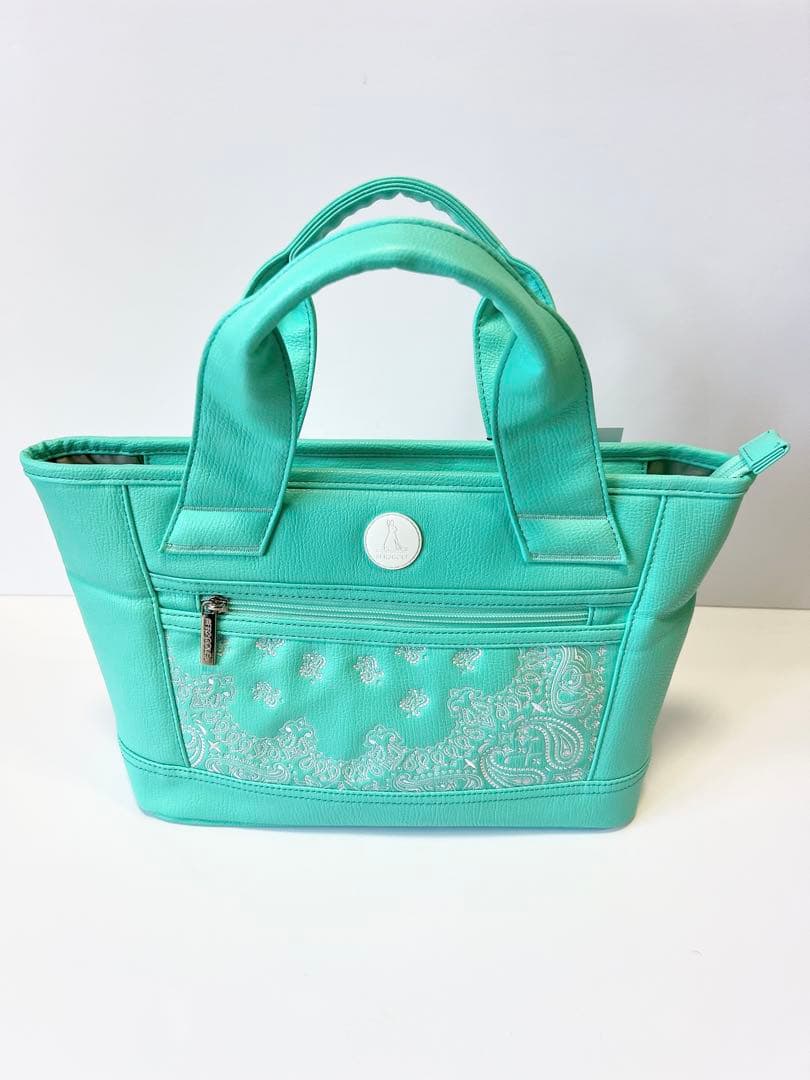 沖縄店限定 FR2GOLF【ペイズリー柄カートバッグ】月桃カラー トートバッグ