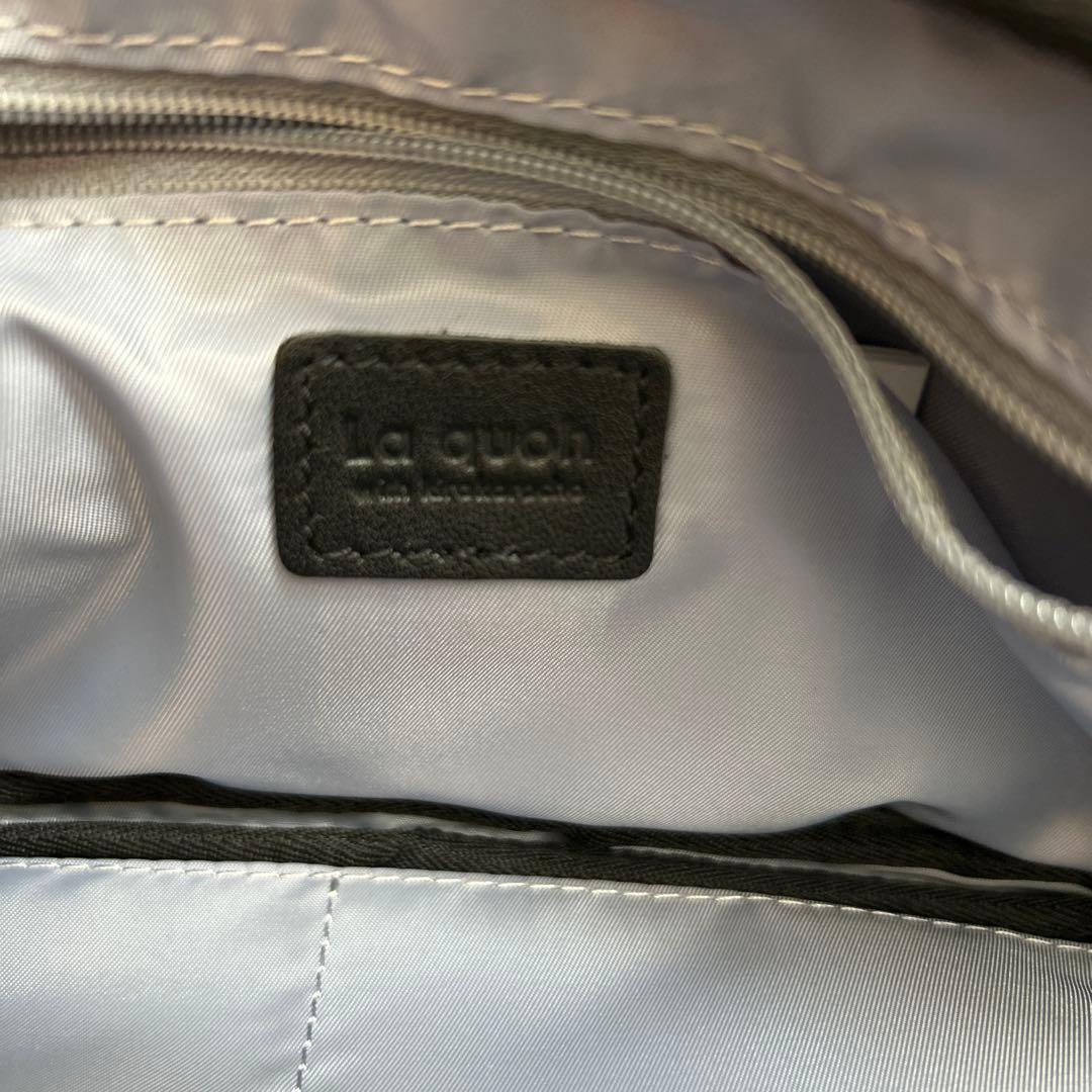 【撥水加工】La quoh with kirakaracho 3wayショルダー