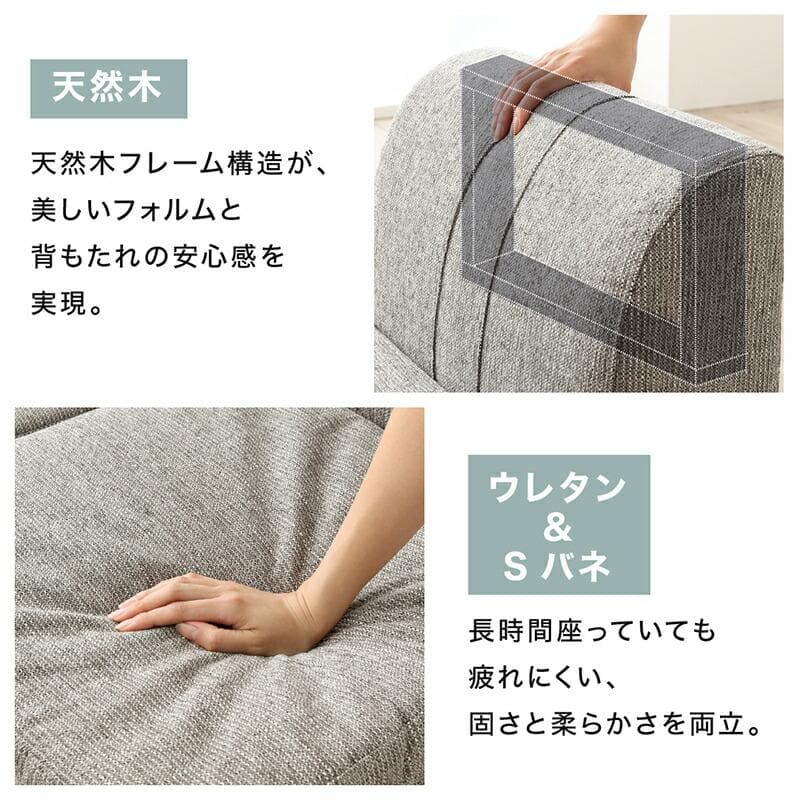 最安値！新品！送料込み！ ローソファー コーナー フロアソファー 3