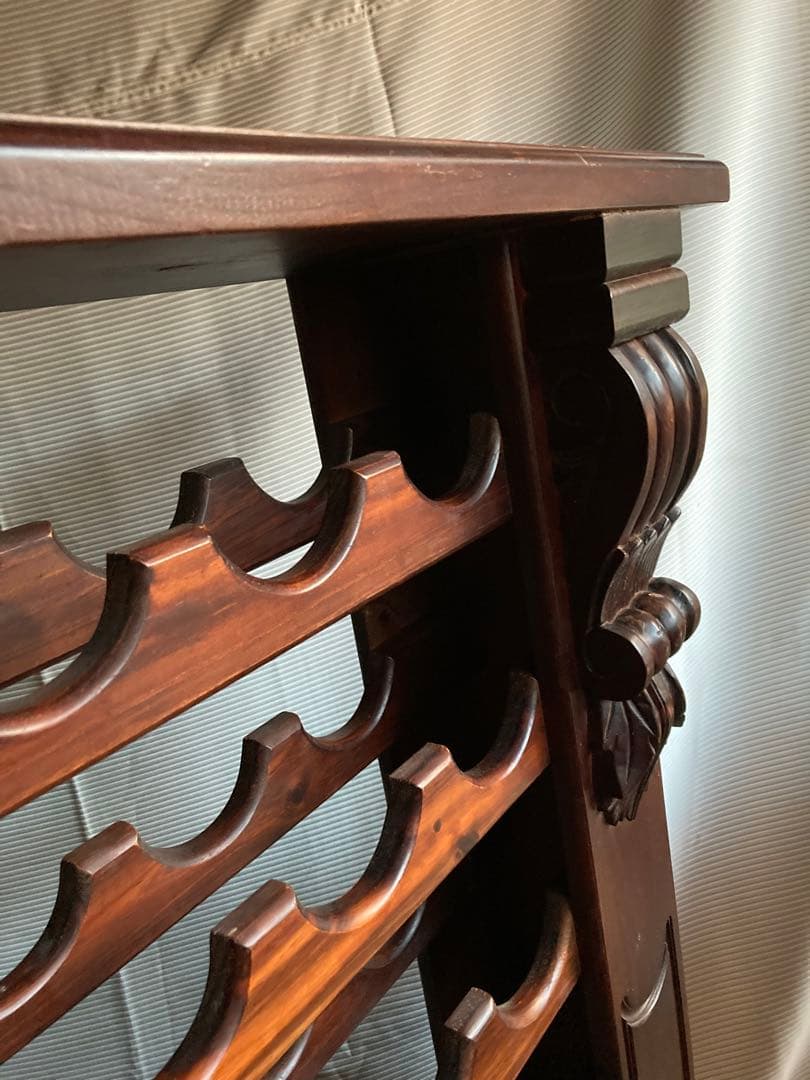 家具 antique wine wood cabinet vintage