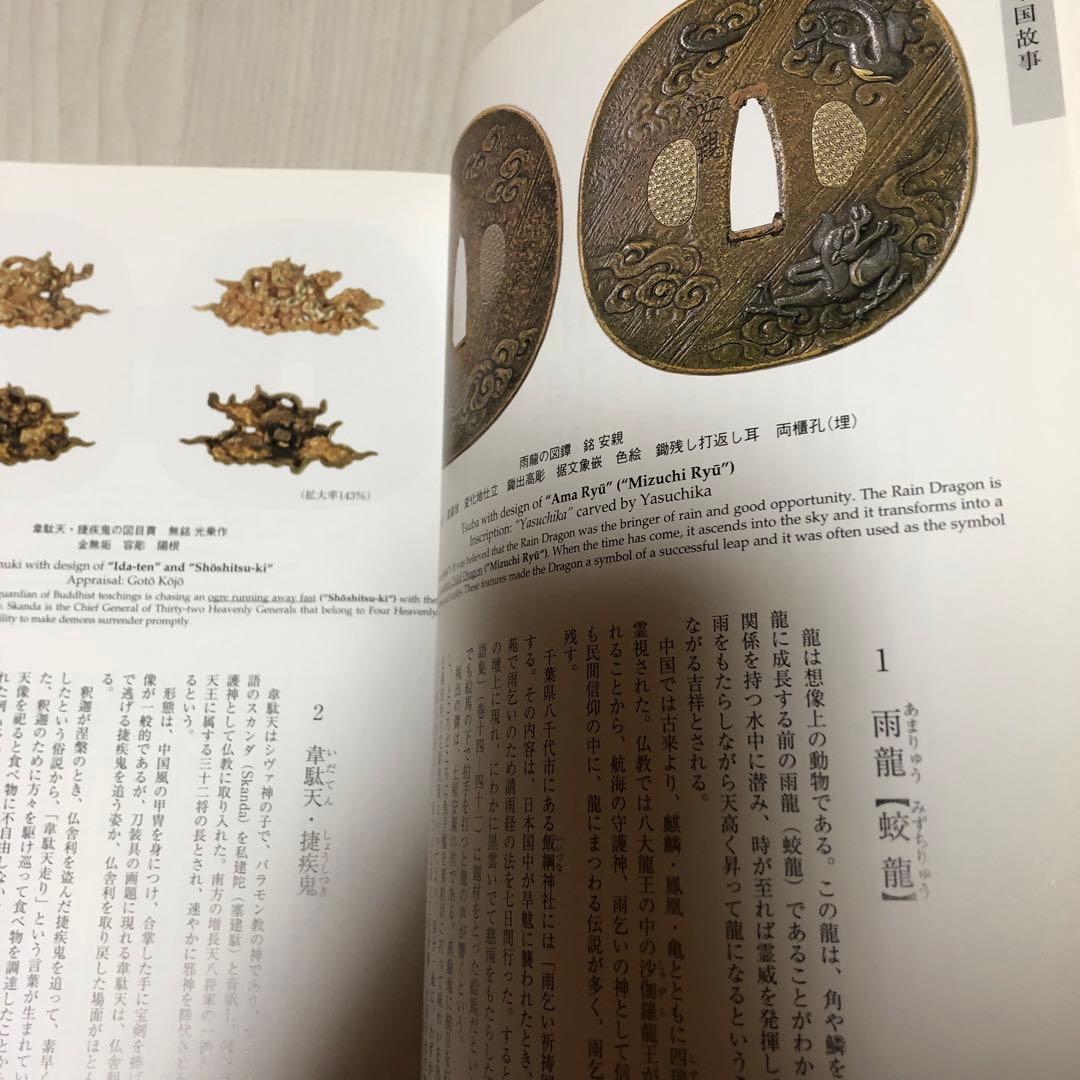 【送料込・希少品】刀装具鑑賞画題事典 / 福士繁雄 著　里文出版