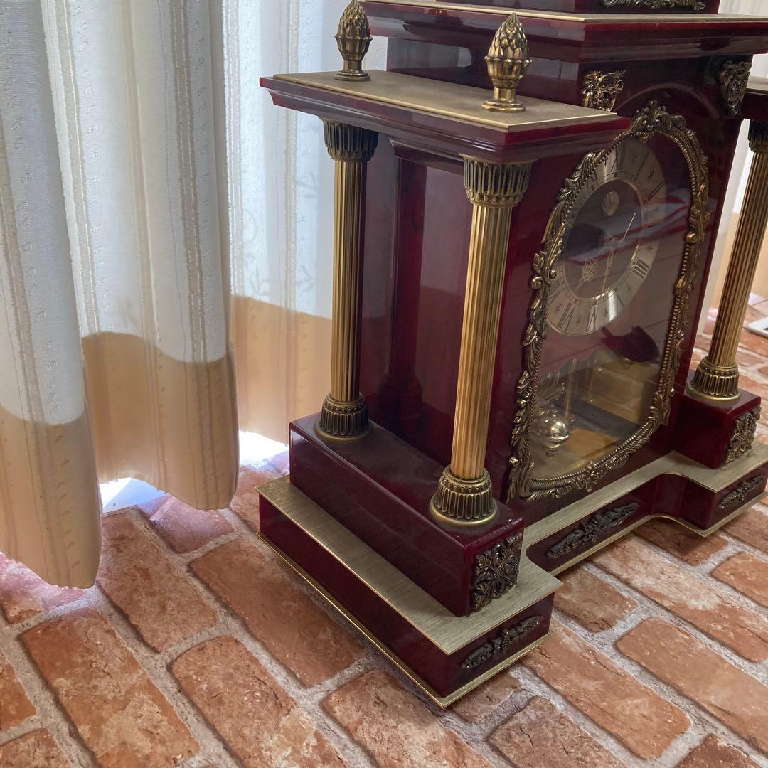 CITIZEN 置き時計 シェル石油モデル 8ZG320AZ 動作品アンティーク