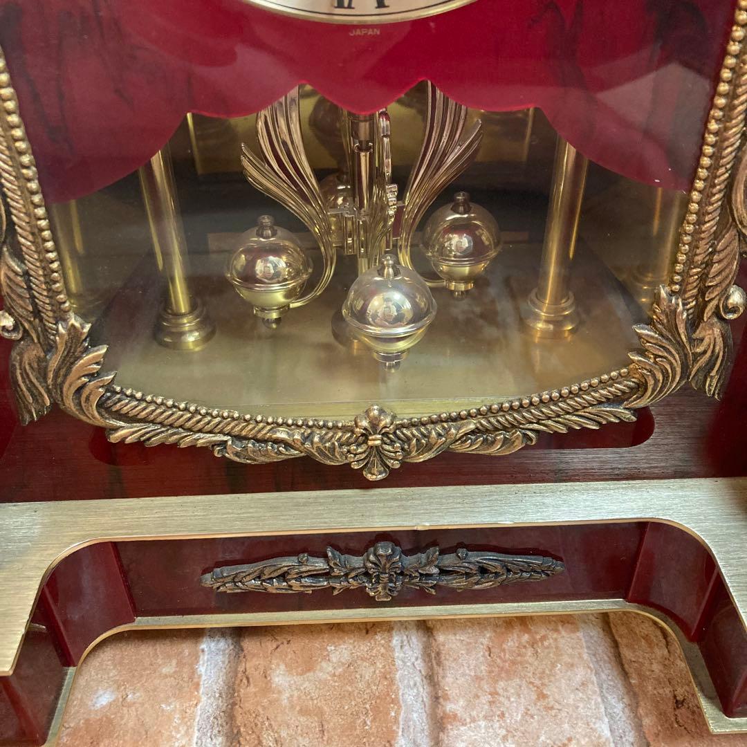 CITIZEN 置き時計 シェル石油モデル 8ZG320AZ 動作品アンティーク