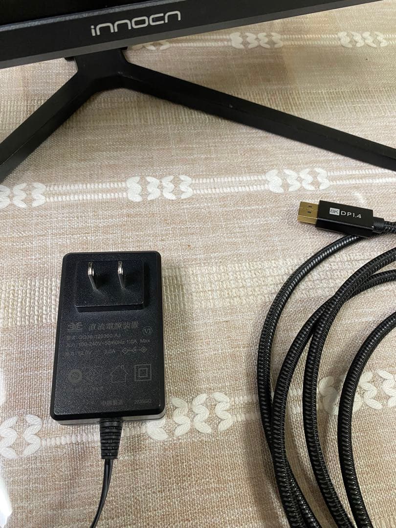 モニター +DP1.4ケーブル 動作品