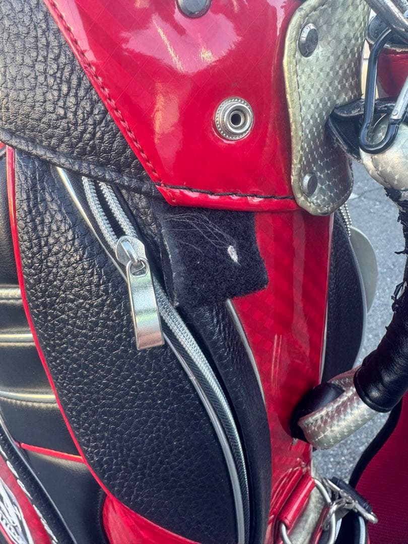 や*と様 ディズニー ミッキー キャディバッグ（ネームプレート付）