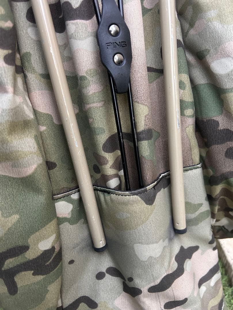PING HOOFER 迷彩 スタンドバッグ