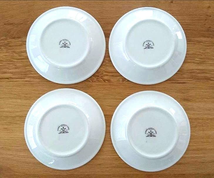 デッドストック 4枚 16 US NAVY ホーマーラフリン 皿 プレート 米軍