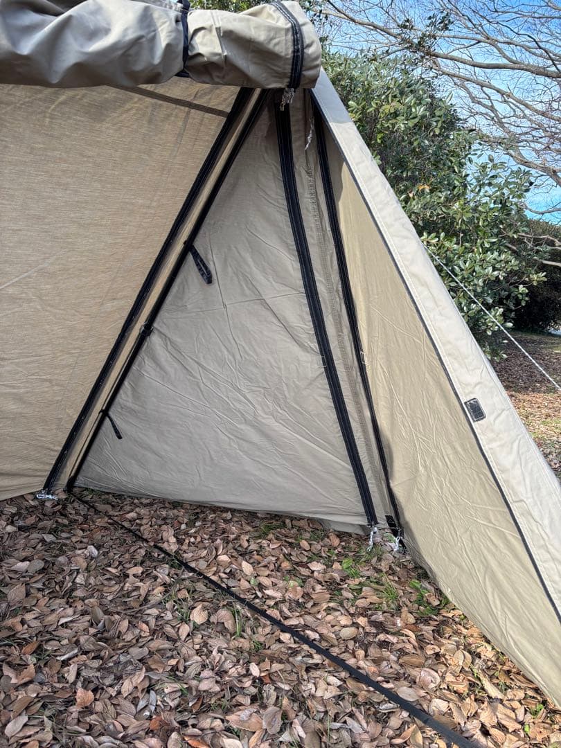 FIELDOOR バップテント320 T/C & サイドシート左右2枚セット