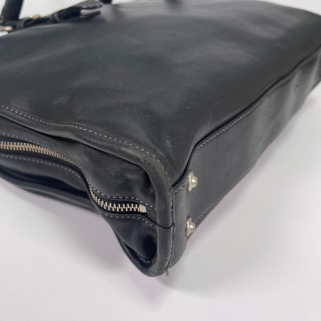 【チェリー様✨】ポールスミスメンズビジネスバッグ2WAYオールレザーヴィンテージ