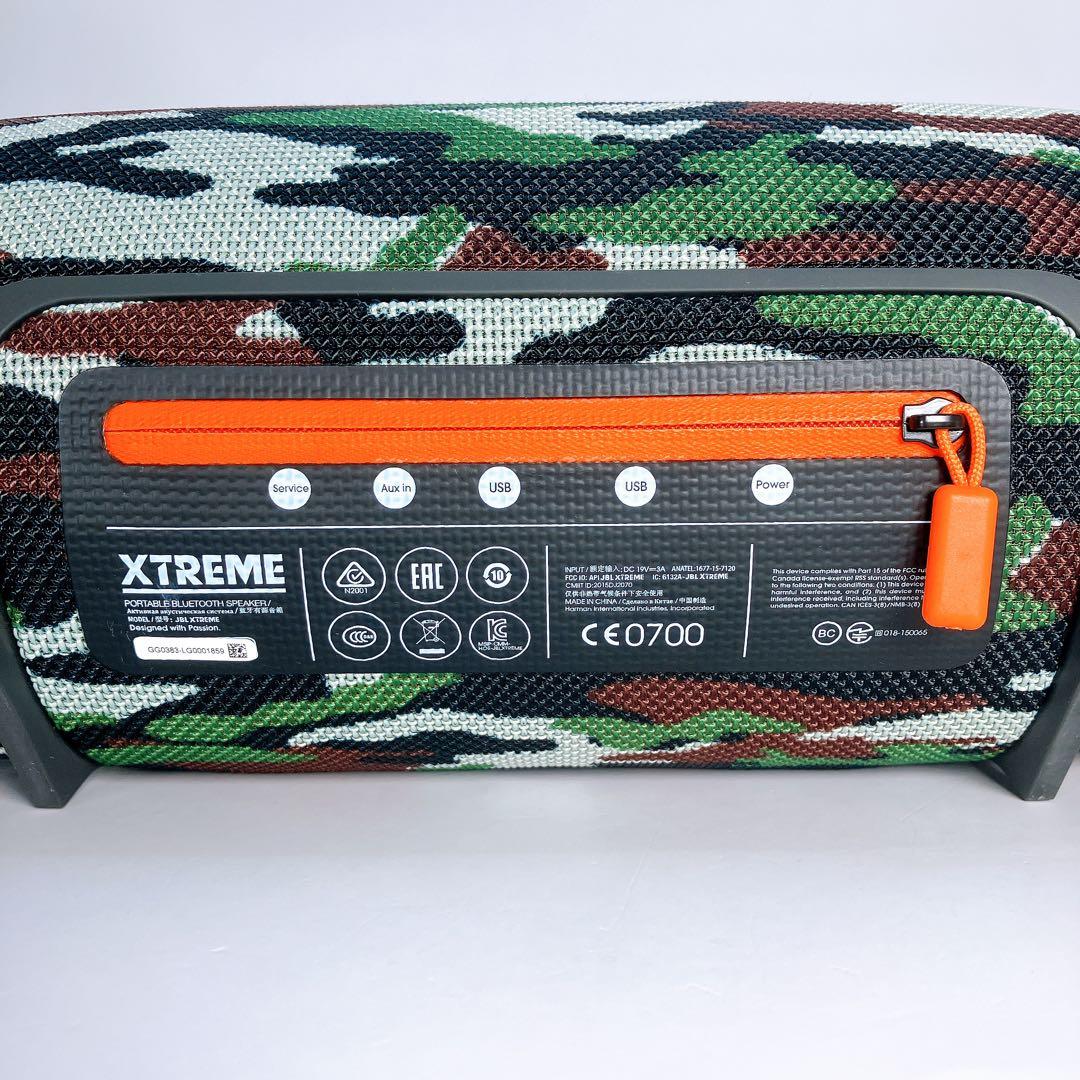 福田【極美品】JBL XTREME ワイヤレススピーカー 迷彩柄