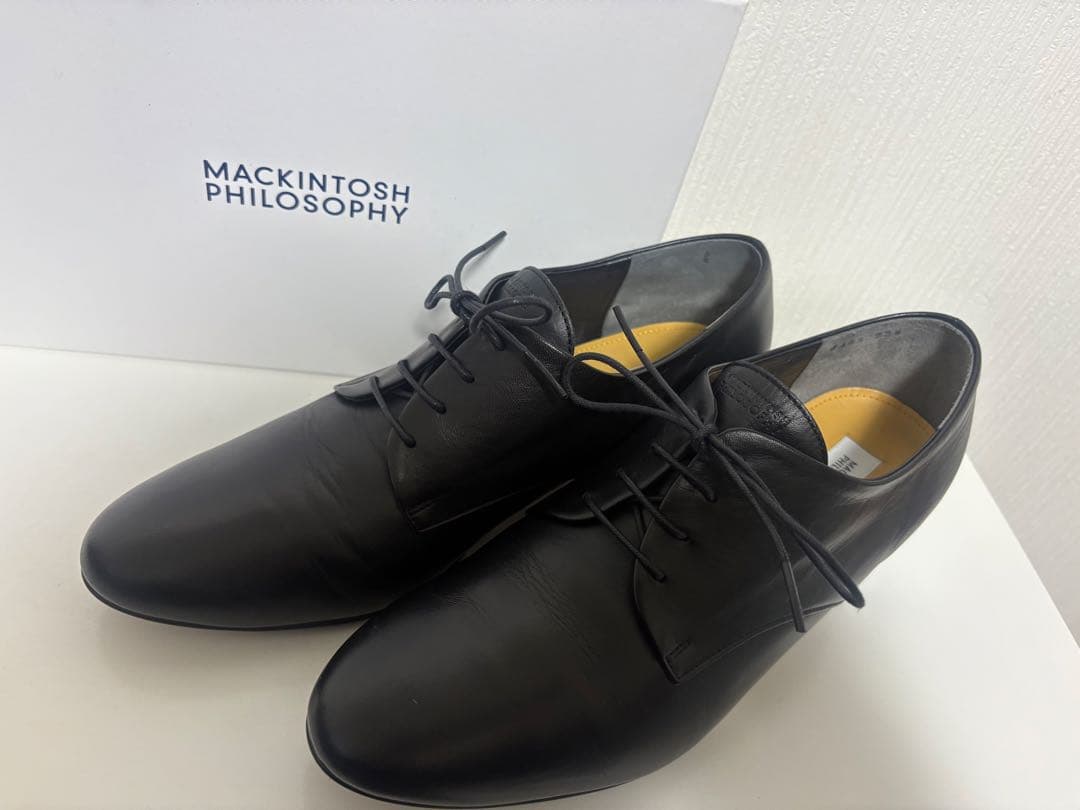 MACKINTOSH PHILOSOPHY レースアップシューズ ブラック