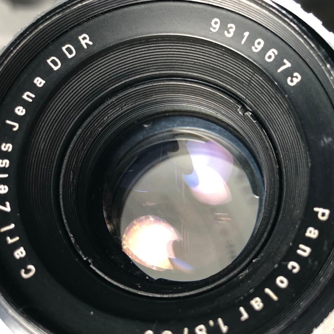 レンズ(単焦点) Carl Zeiss jena pancolar 50mm f1.8 m42