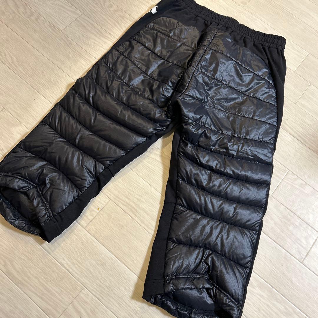 デサント　DESCENTE ブラック ダウンパンツ 7分　スキー