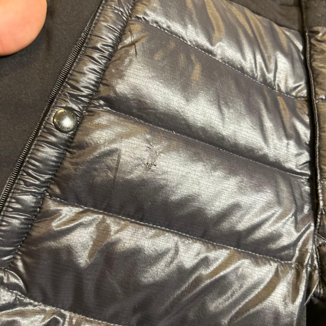 デサント　DESCENTE ブラック ダウンパンツ 7分　スキー