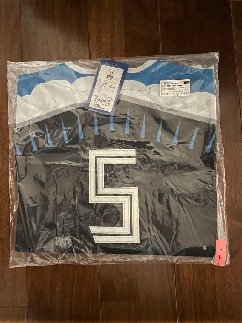 【新品】野村佑希　レプリカユニフォーム　エスコン　2025年　 Lサイズ