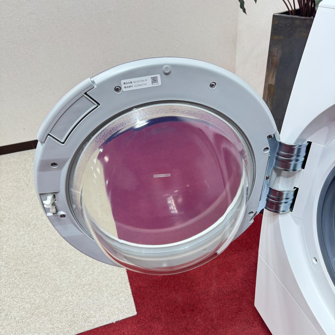 都内23区配送無料　美品パナソニックドラム式洗濯乾燥機2021年　洗浄/除菌済み