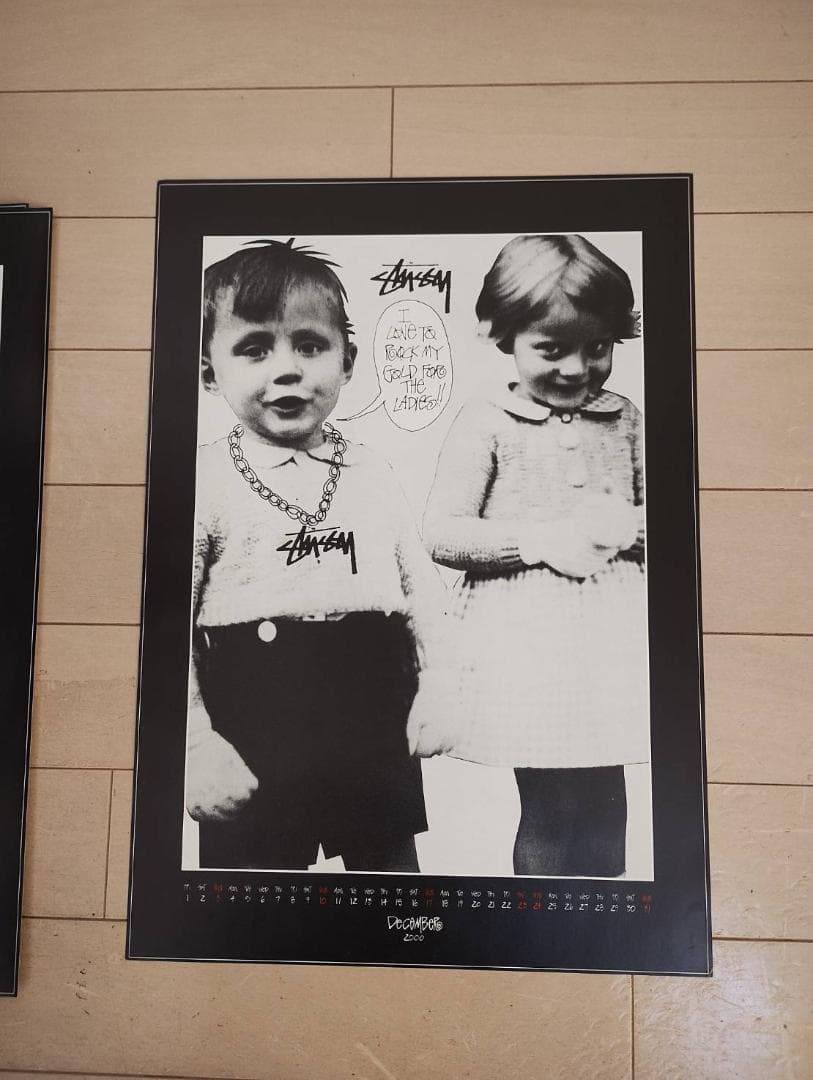 土日限定価格スチューシー20th Anniversary カレンダー★ポスターに