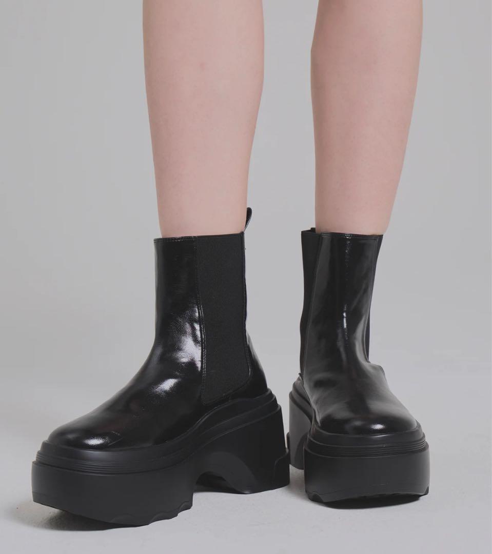 靴 thetoe Alter Short Boots black 36(23cm)