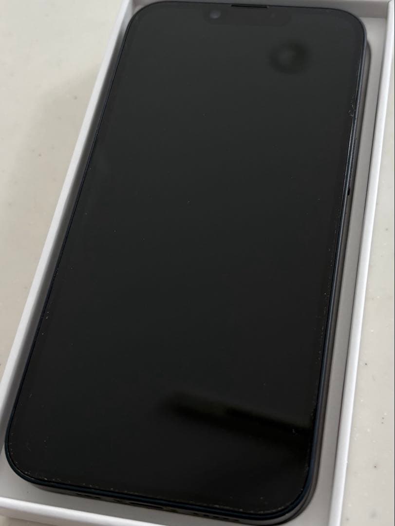 iPhone14 128GB ミッドナイト 美品 付属品有