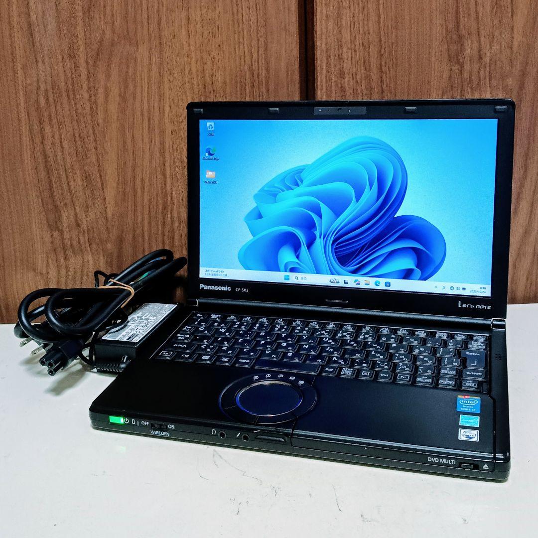 Panasonic レッツノート Corei7 16GB SSD512GB