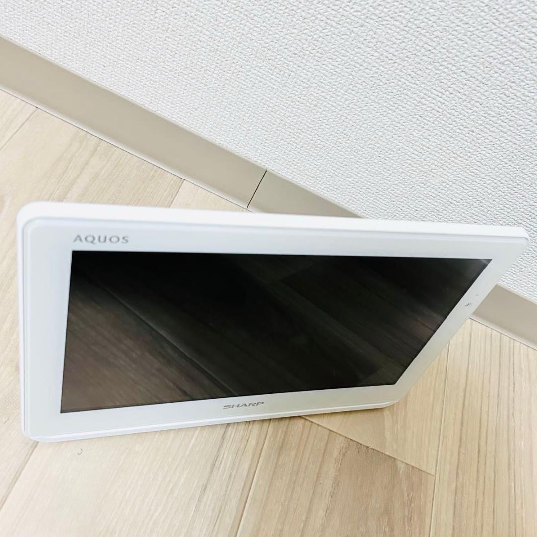 未使用級 SHARP AQUOS 2T-C12AF 防水ポータプル液晶テレビ