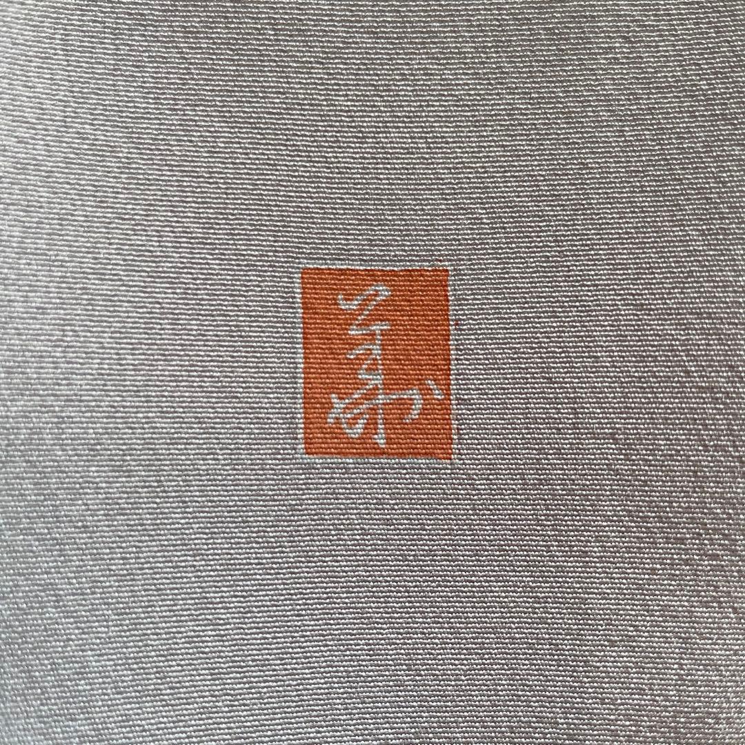 訪問着　フルセット　友禅　虫喰い　花器　落款　椿の枝　入学式　卒業式　着物　P4