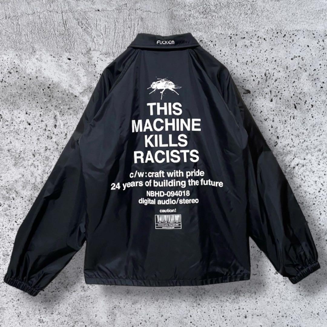 【美品・入手困難】ネイバーフッド コーチジャケット M 黒 L相当 稲葉 長瀬